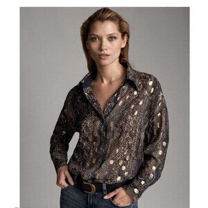 Massimo Dutti Silk Shirt